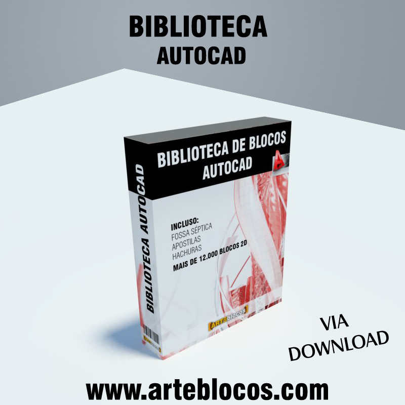 Biblioteca de blocos para Autocad