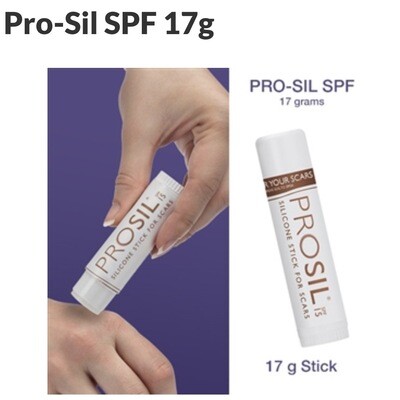 Prosil Large Size, 17 Grams With Sunscreen By Biodermis. For Scars, Healed Burns, Keloids, Ice Pick Holes. Now In The 17 Gram Size, 4 and 3/4 Times Larger Thank The Smaller. Great For Large Areas. Prosil Large Size, 17 Grams With Sunscreen By Biodermis. For Scars, Healed Burns, Keloids, Ice Pick Holes. Now In The 17 Gram Size, 4 and 3/4 Times Larger Thank The Smaller. Great For Large Areas.