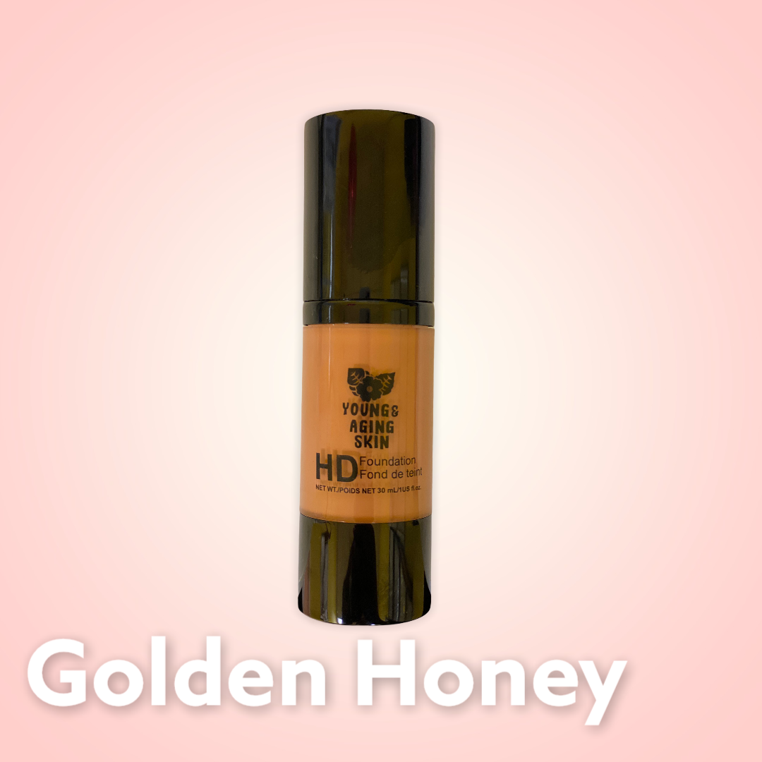 High Definition Foundation In Golden Honey