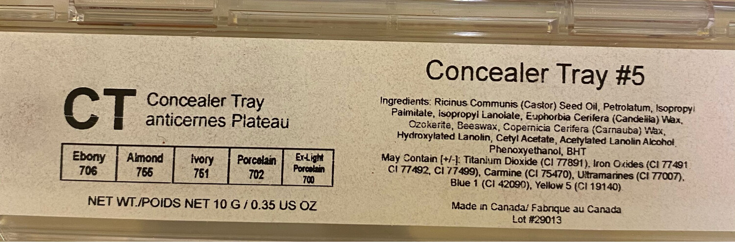 Cream Concealer Palette