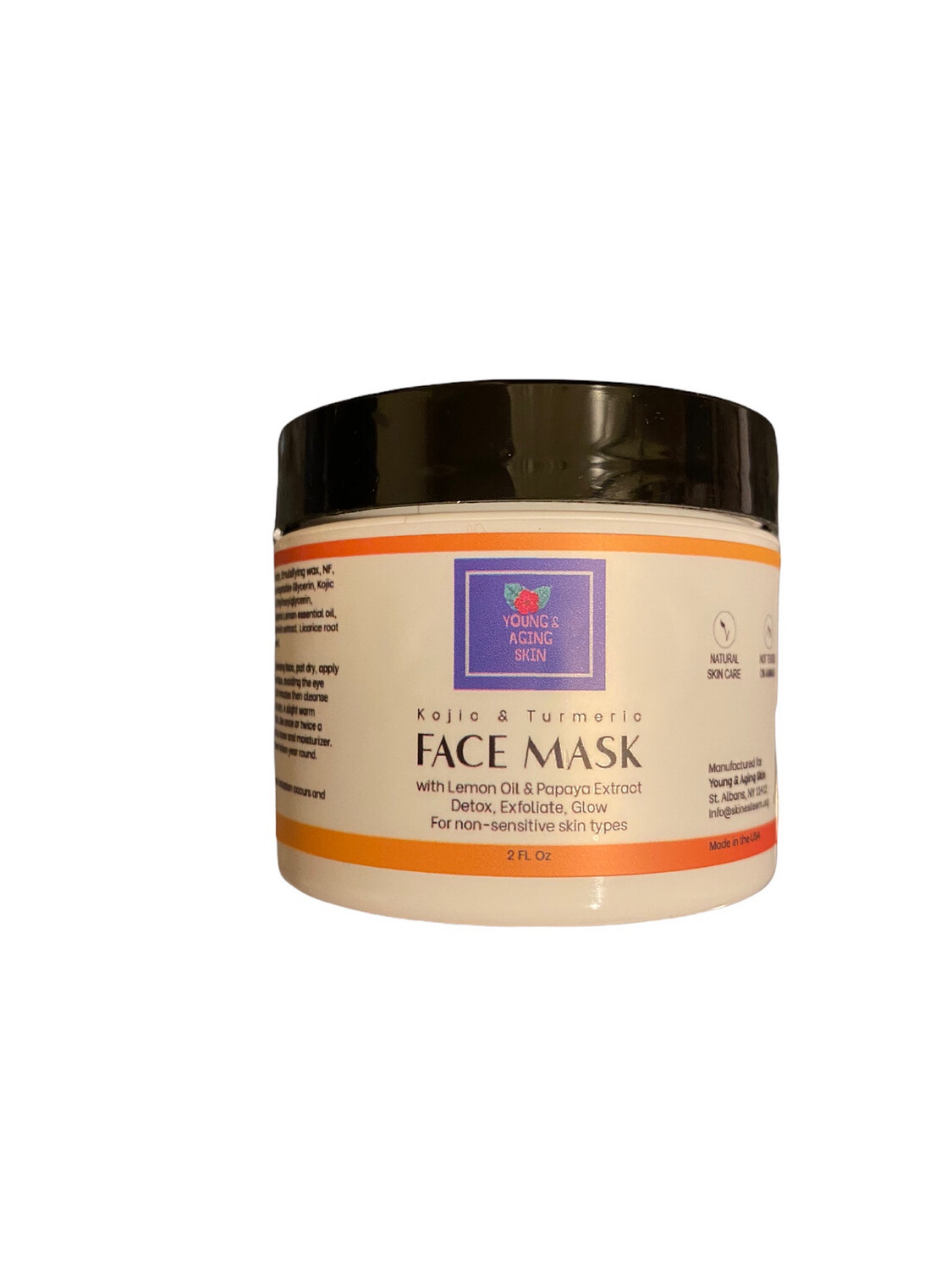 Kojic and Turmeric Face Mask
