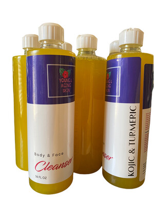 CLEANSING GEL with KOJIC ACID & Extra TURMERIC