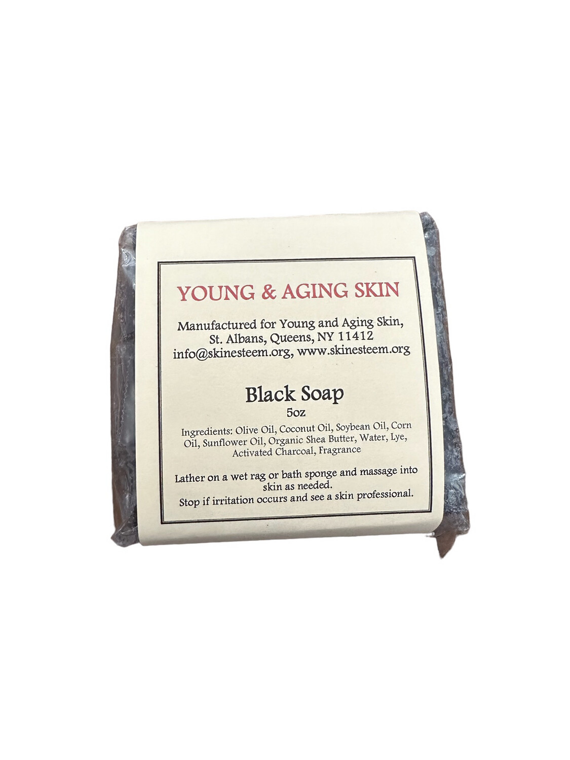 Charcoal Black Soap