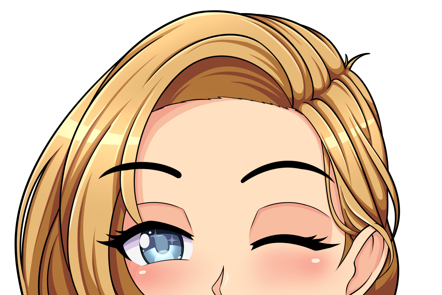 Peeker Sticker - No Hat