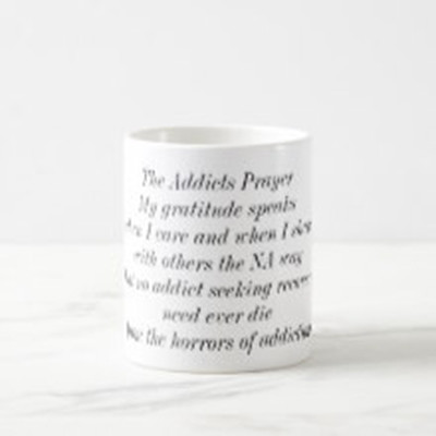 NA Gratitude Prayer - Classic Mug, 11 oz
