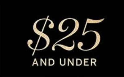$25 and under