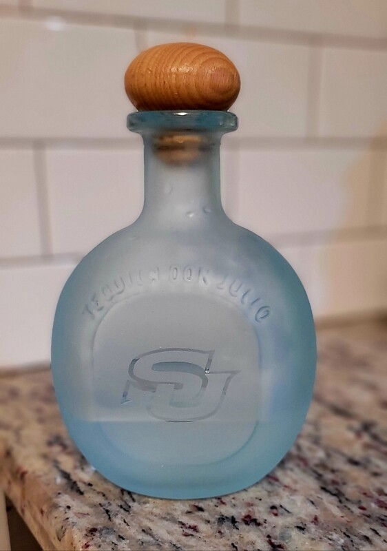 Frosted Southern University Don Julio Bottles