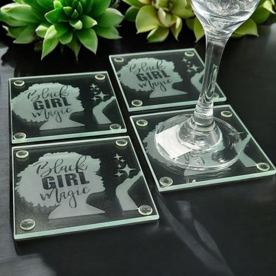 Custom Glass Coasters