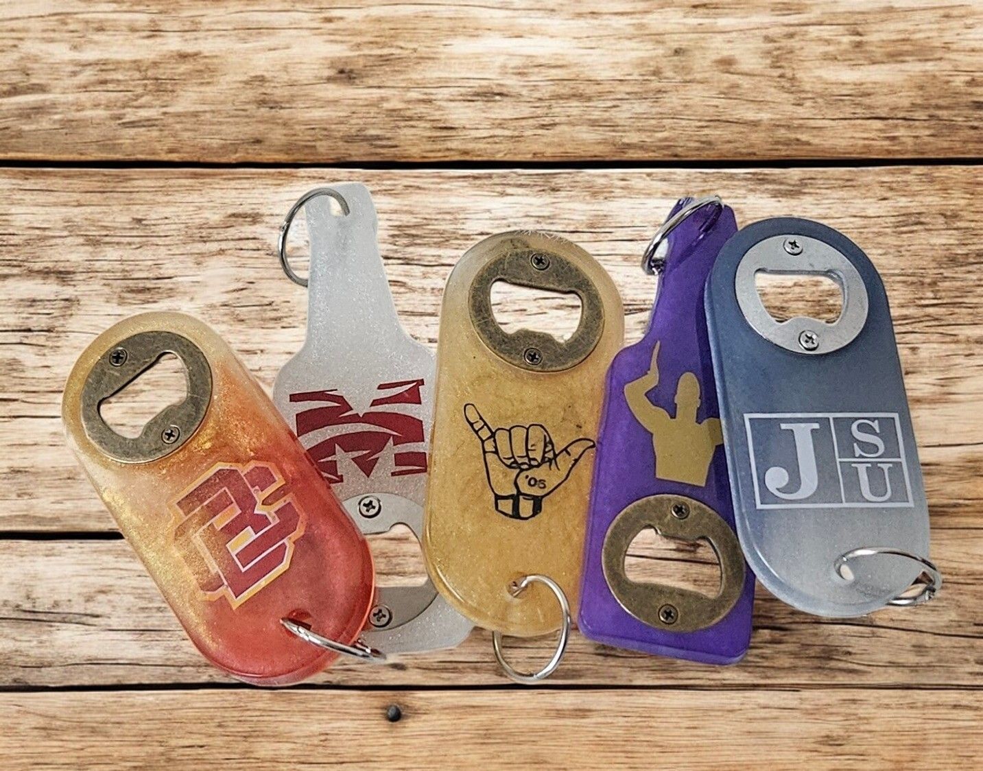 Custom Bottle Opener Keychains