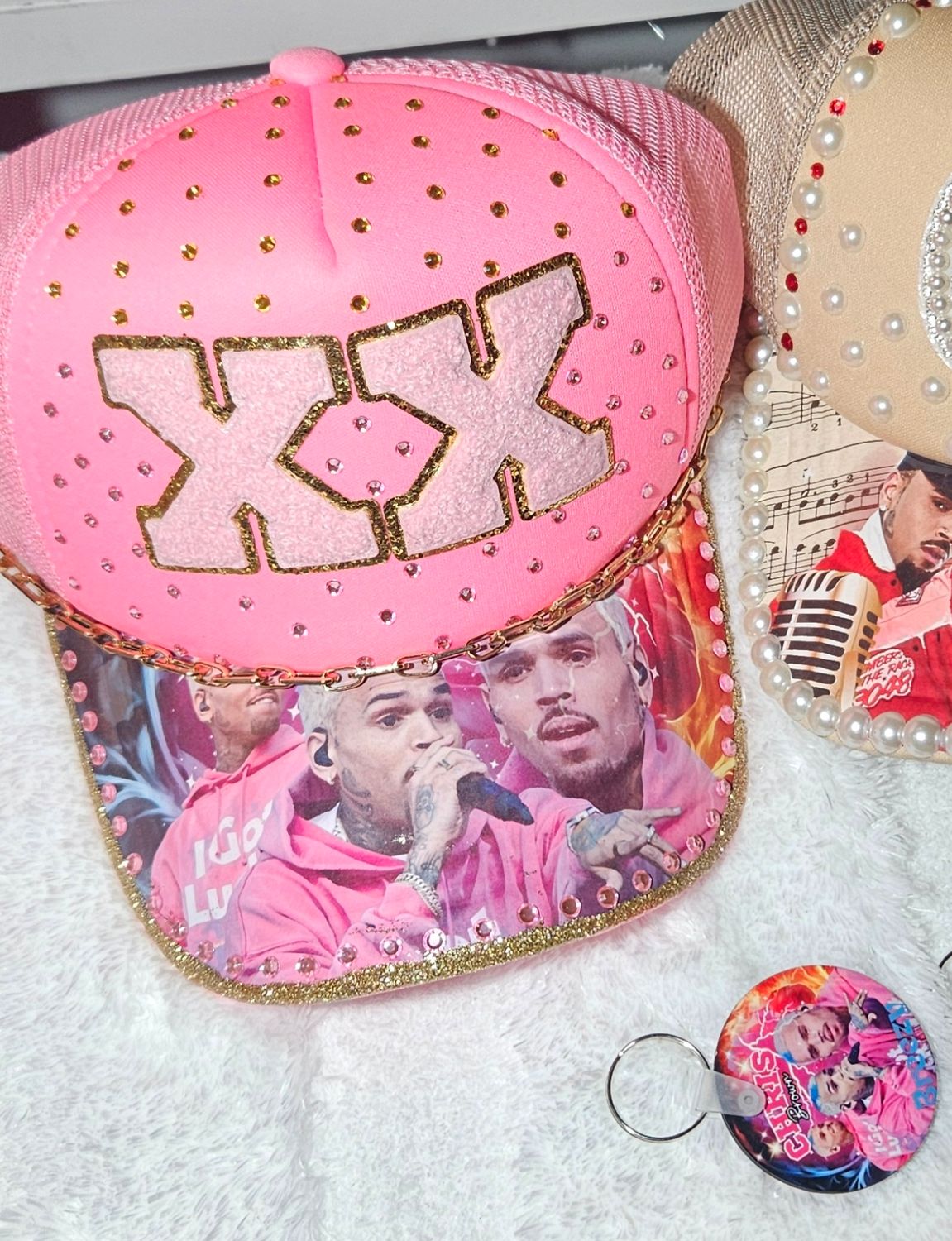 Breezy Bowl XX Pink Trucker Hat