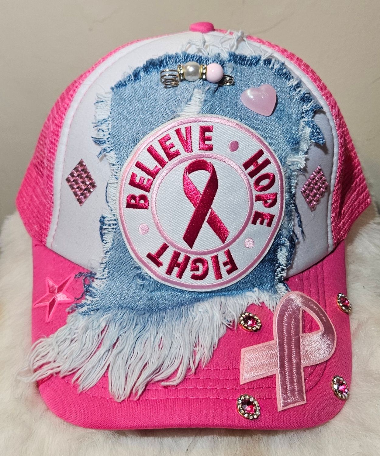 Breast Cancer Awareness Trucker Hat