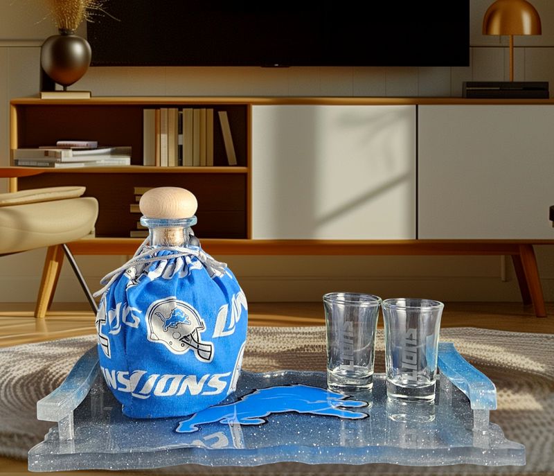 Drink Set w/Tray &amp; Matching Bag