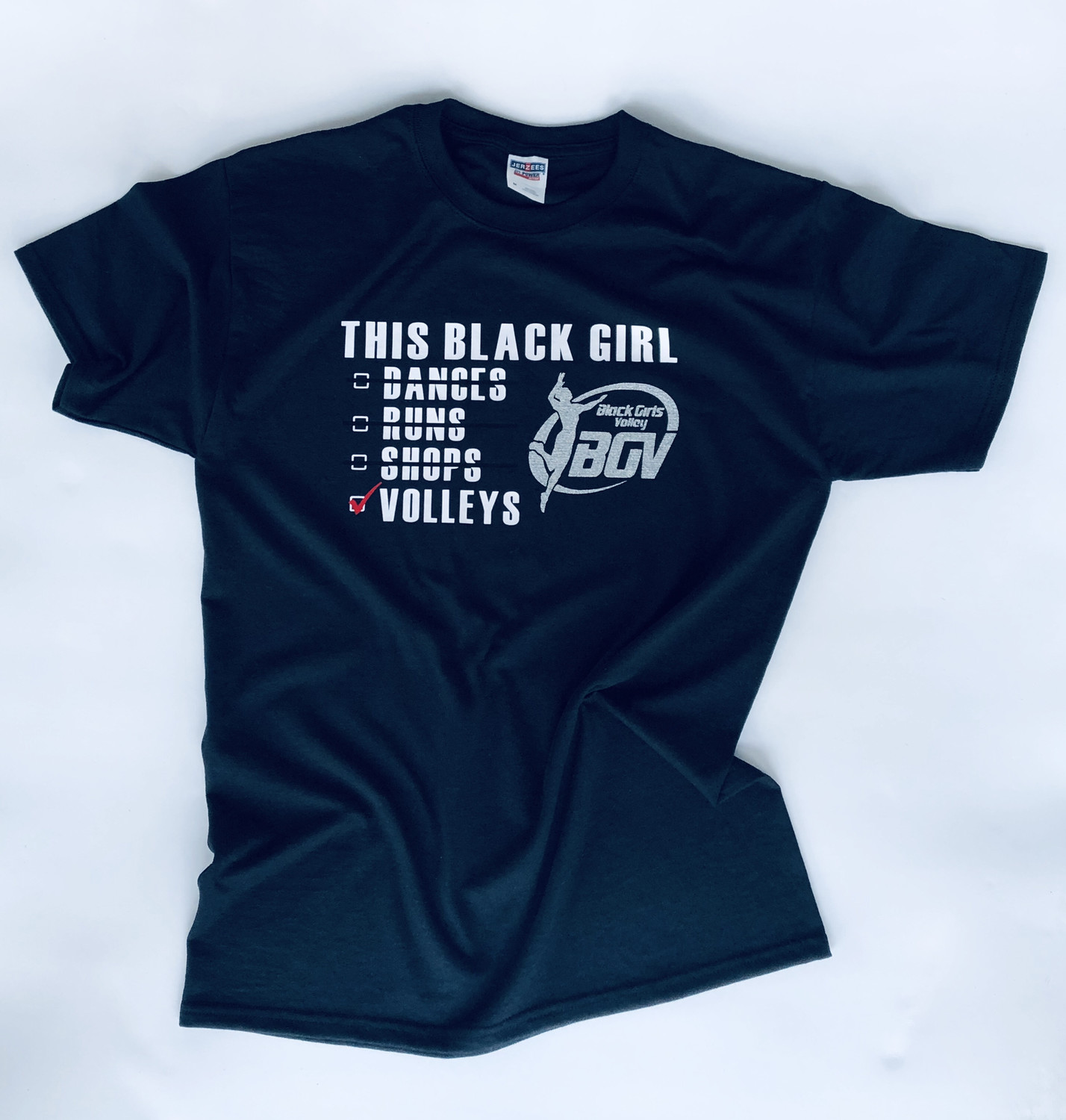 BGV &quot;This Black Girl Volleys&quot; Tee