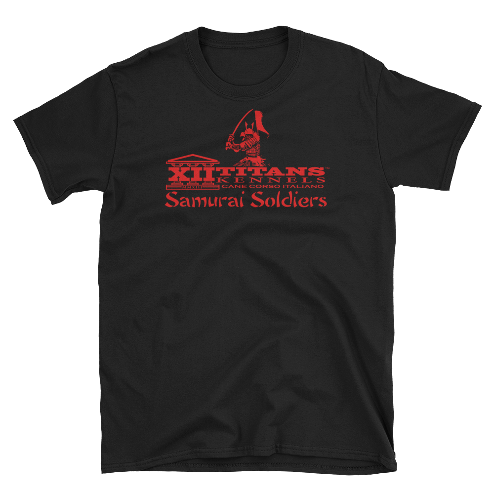 Limited Edition Samurai Black Short-Sleeve Unisex T-Shirt (Version 2) | 2019 Litter D