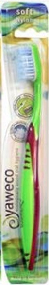 YAWECO REPLACEABLE HEAD SOFT TOOTHBRUSH