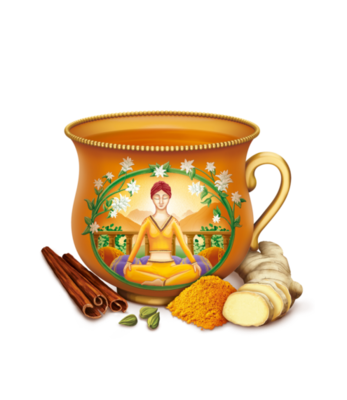 YOGI TEA ORGANIC TURMERIC CHAI TISANE 17X2g