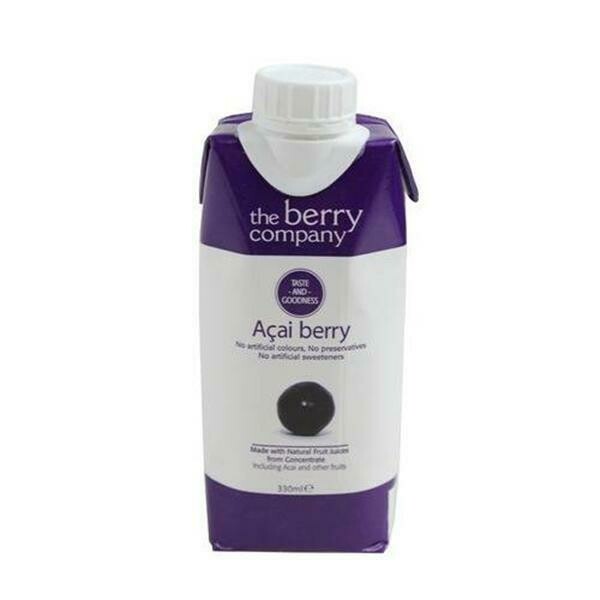 REFRIGERANTE COM SUMO AÇAÍ THE BERRY COMPANY 330ml