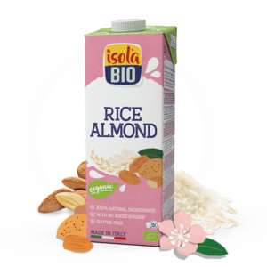 ISOLA BIO ORGANIC RICE (17%) ALMOND (3%) DRINK 1L