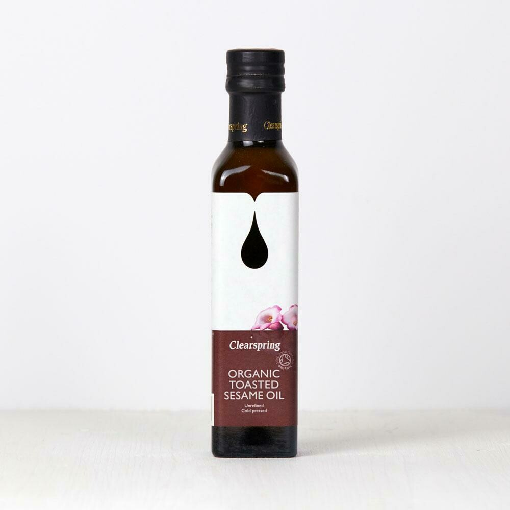 CLEARSPRING ORGANIC TOASTED SESAME OIL 250ml