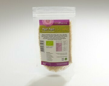 BIODHARMA ORGANIC AGAR AGAR ALGAE (GELATINE SUBSTITUTE) 30g