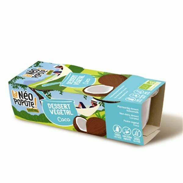 DANIVAL ORGANIC COCONUT MILK DESSERT 2X110g