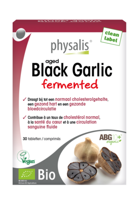 PHYSALIS ORGANIC FERMENTED AGED BLACK GARLIC 30 VTabs