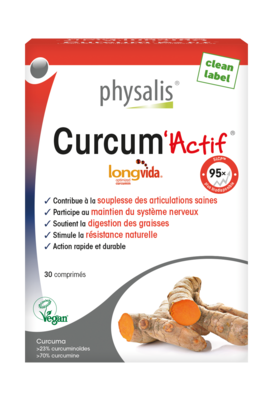 PHYSALIS CURCUM'ACTIF 30 VTabs