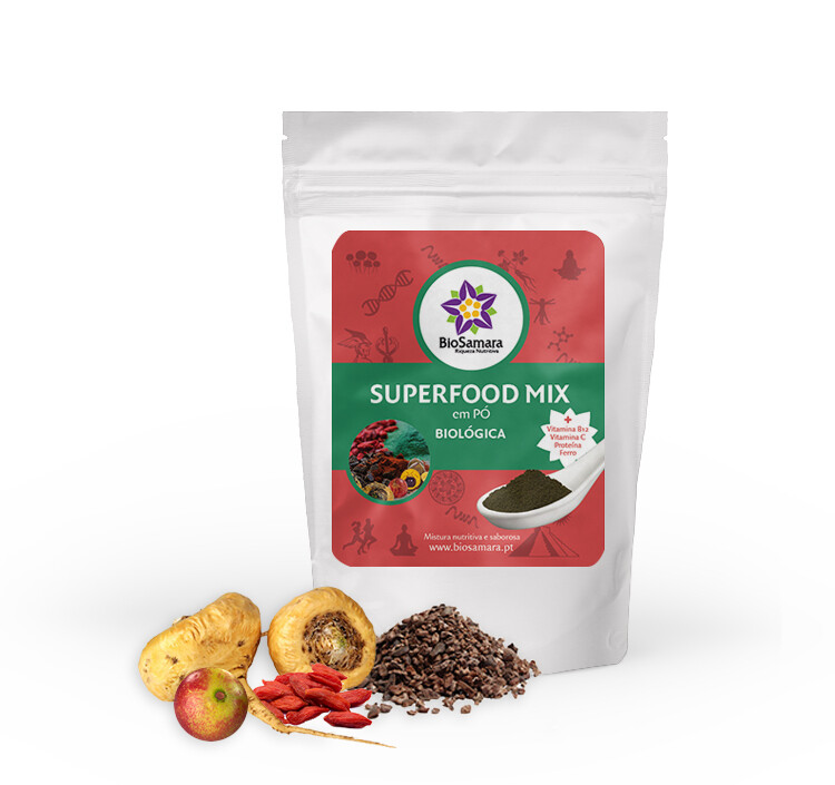 BIOSAMARA ORGANIC SUPERFOOD MIX POWDER 125g/1kg