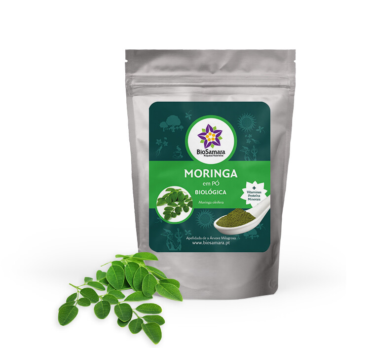 BIOSAMARA ORGANIC MORINGA (Moringa oleifera) POWDER 125g/1kg