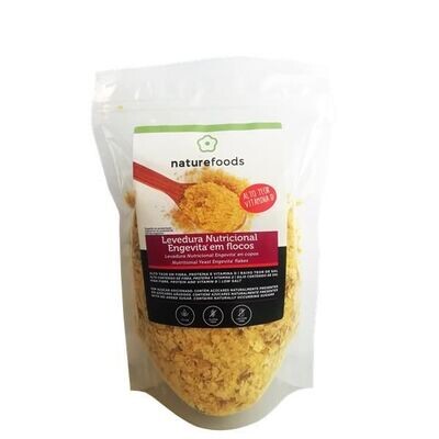 NATUREFOODS NUTRITIONAL YEAST FLAKES VITAMIN D 125g