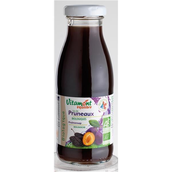 VITAMONT ORGANIC PRUNE JUICE 250ml/750ml, Volume: 250ml