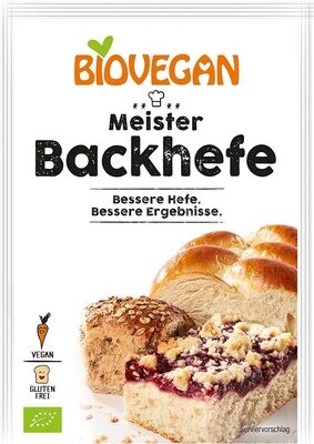 BIOVEGAN ORGANIC GLUTEN FREE PROFESSIONAL YEAST 7g