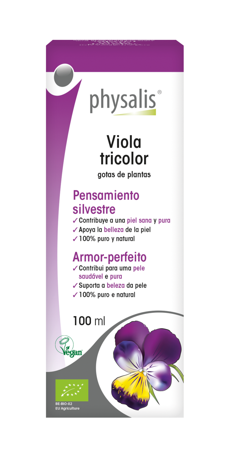 PHYSALIS ORGANIC PANSY (Viola tricolor) DROPS 100ml