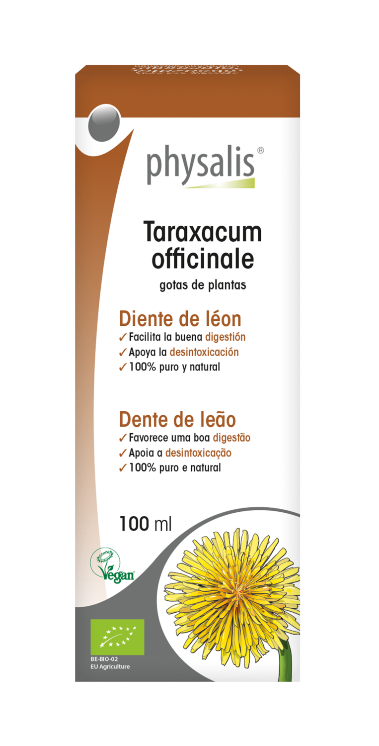 PHYSALIS ORGANIC DANDELION (Taraxacum officinalis) DROPS 100ml