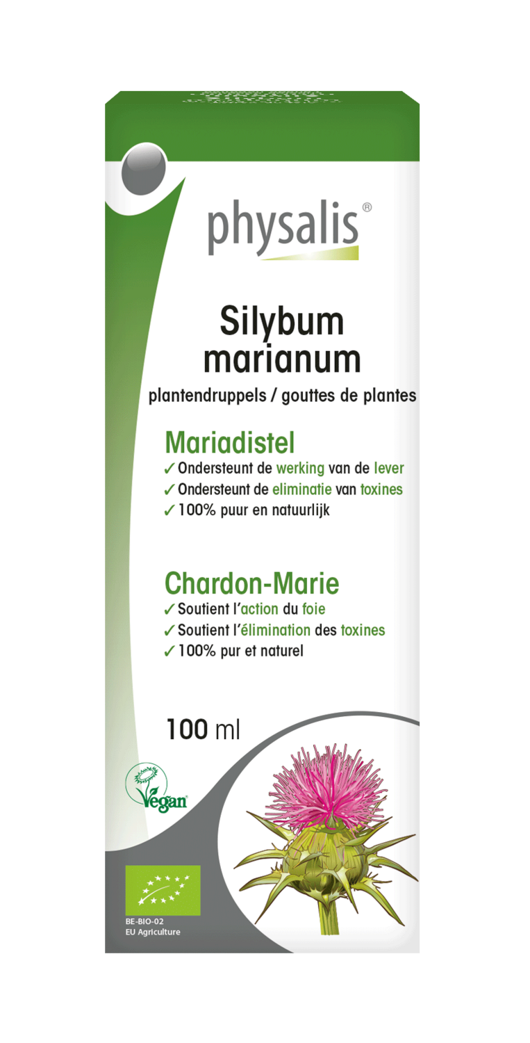 PHYSALIS ORGANIC MILK THISTLE (Silybum marianum) DROPS 100ml