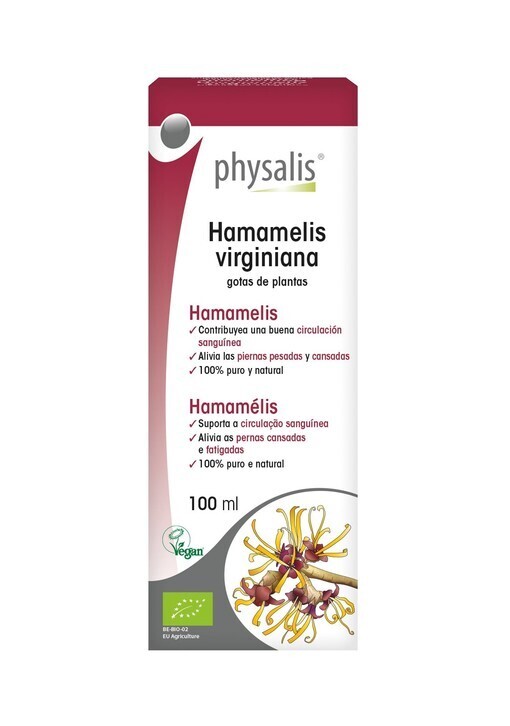 PHYSALIS ORGANIC WITCH HAZEL (Hamamelis virginiana) DROPS 100ml