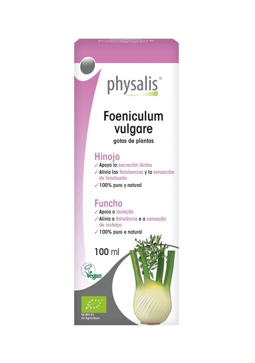 PHYSALIS ORGANIC FENNEL (Foeniculum vulgare) DROPS 100ml