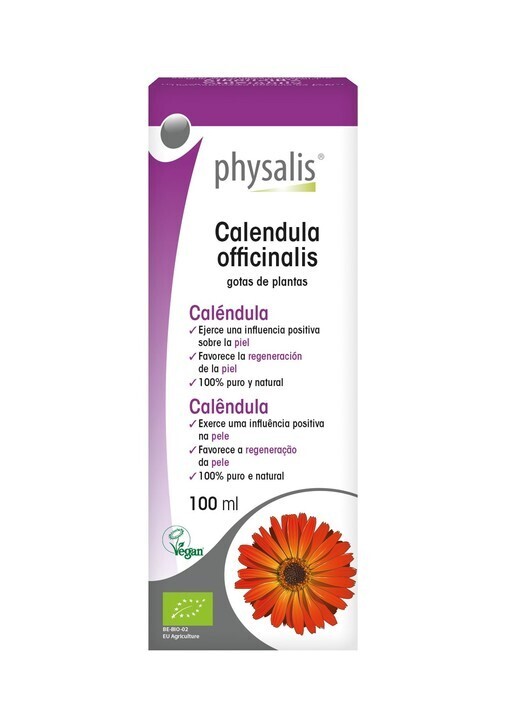 PHYSALIS ORGANIC MGOLD (Calendula officinalis) DROPS 100ml