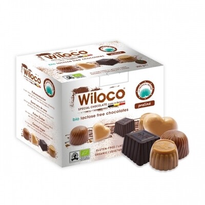 WILOCO ORGANIC PRALINE CHOCOLATE BOX 250g