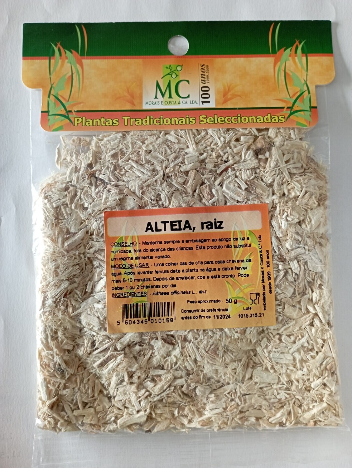 MC MARSH MALLOW (Althaea officinalis) LEAF 50g