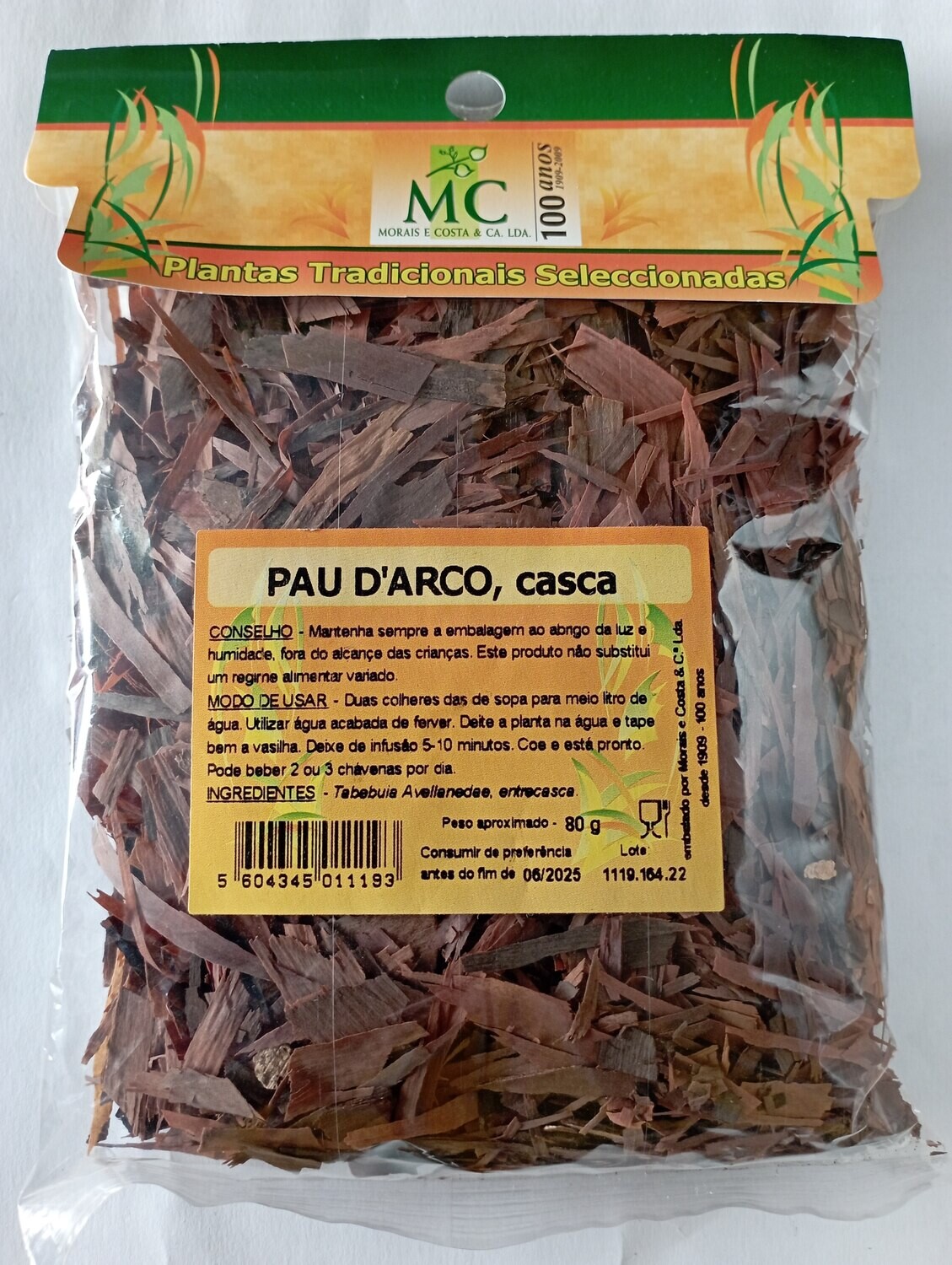 MC PAU D'ARCO (Tabebuia avellanedae) 80g
