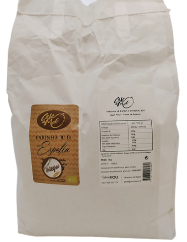 CASA DA MÓ ORGANIC SEMI WHOLE SPELT FLOUR 5kg/25kg