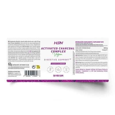 HSN ACTIVATED CHARCOAL COMPLEX 120 VCaps