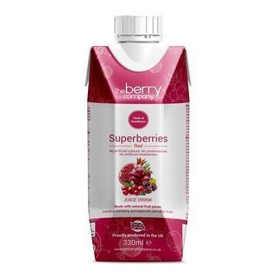 THE BERRY COMPANY RED BERRIES JUICE DRINK 330ml