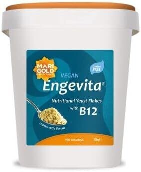MARIGOLD ENGEVITA NUTRITIONAL YEAST FLAKES WITH VITAMIN B12 650g