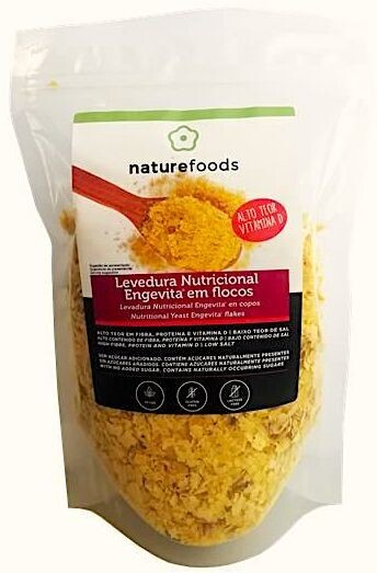 NATUREFOODS ENGEVITA NUTRITIONAL YEAST FLAKES WITH VITAMIN D 125g