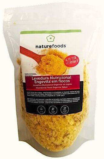 NATUREFOODS ENGEVITA NUTRITIONAL YEAST FLAKES WITH VITAMIN D 125g