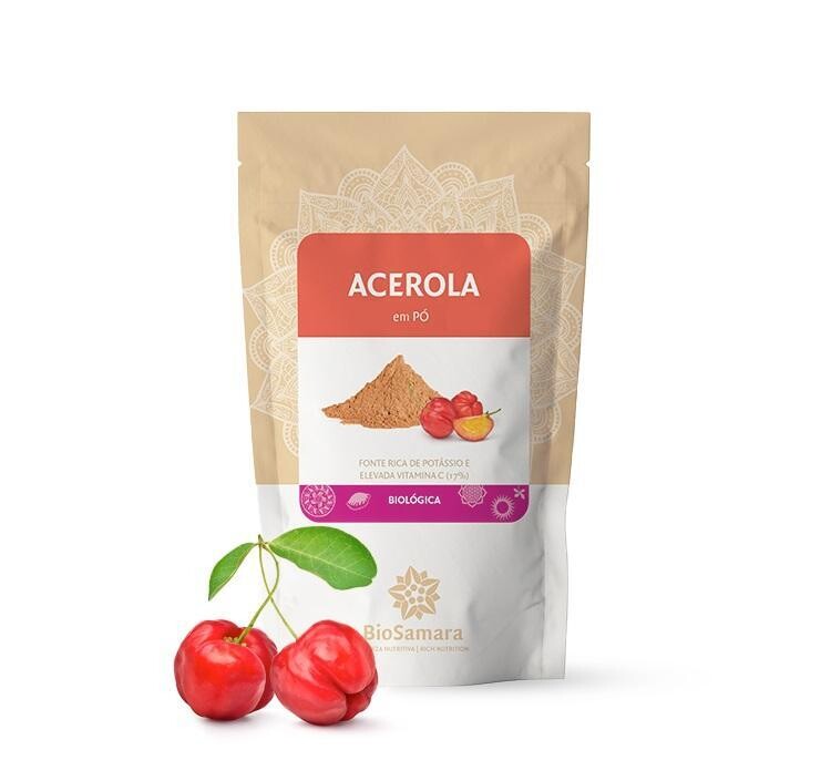 BIOSAMARA ORGANIC ACEROLA POWDER 125g/1kg