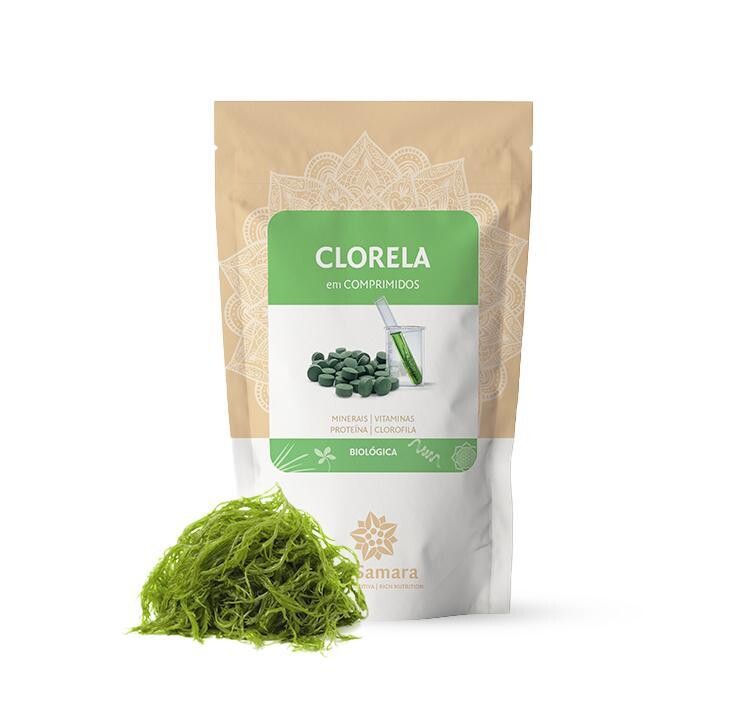 BIOSAMARA ORGANIC CHLORELLA VTABS 200g/1kg