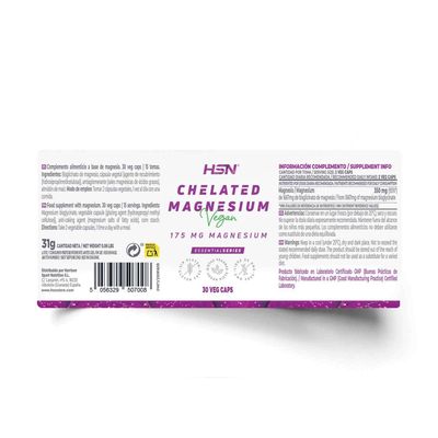 HSN MAGNESIUM BISGLYCINATE 200mg 30/120/240 VCaps